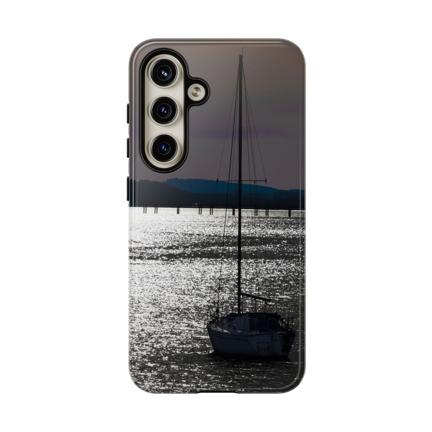 Sunset On Anchor Tough Case