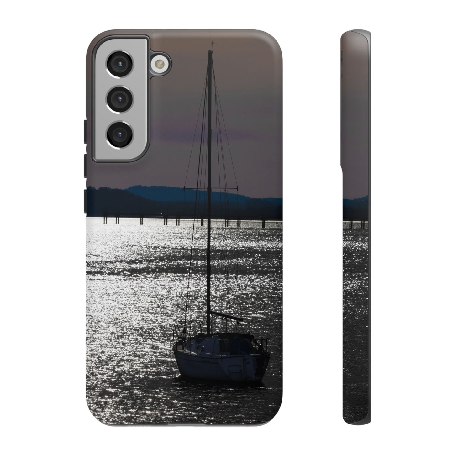 Sunset On Anchor Tough Case