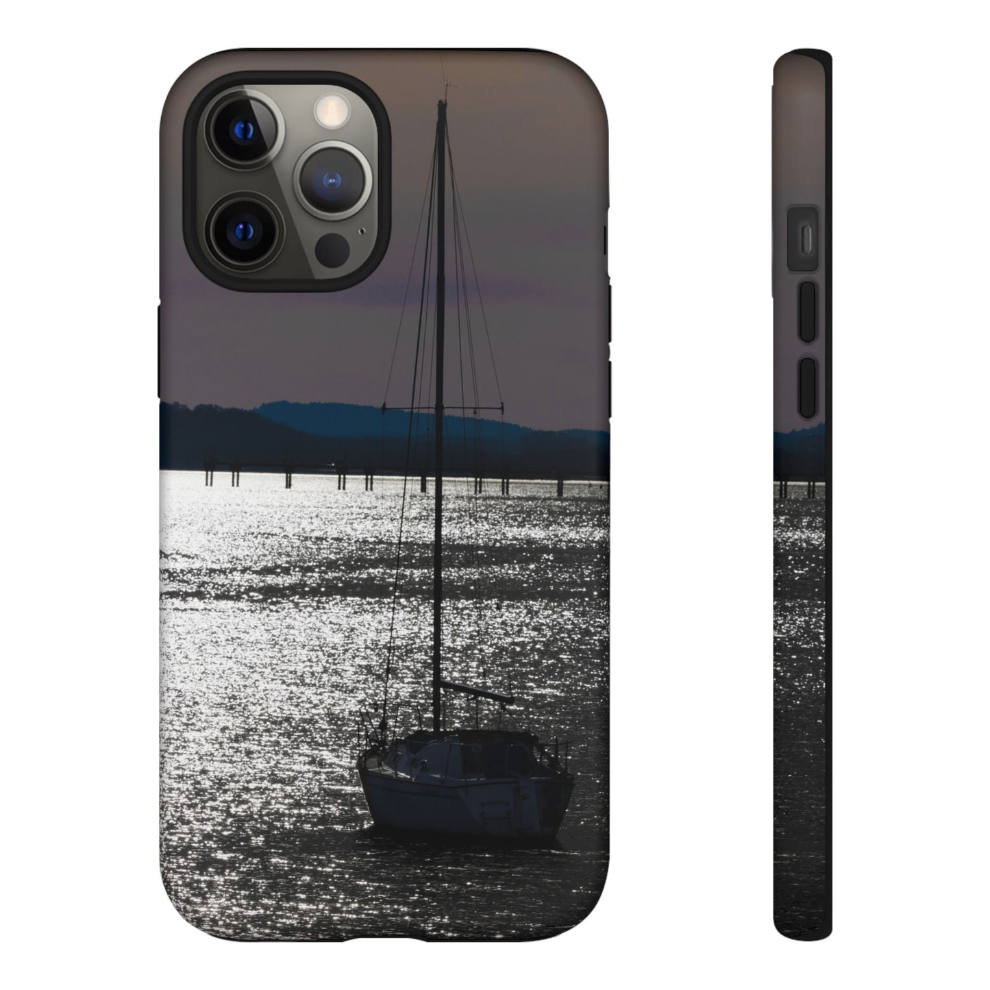 Sunset On Anchor Tough Case