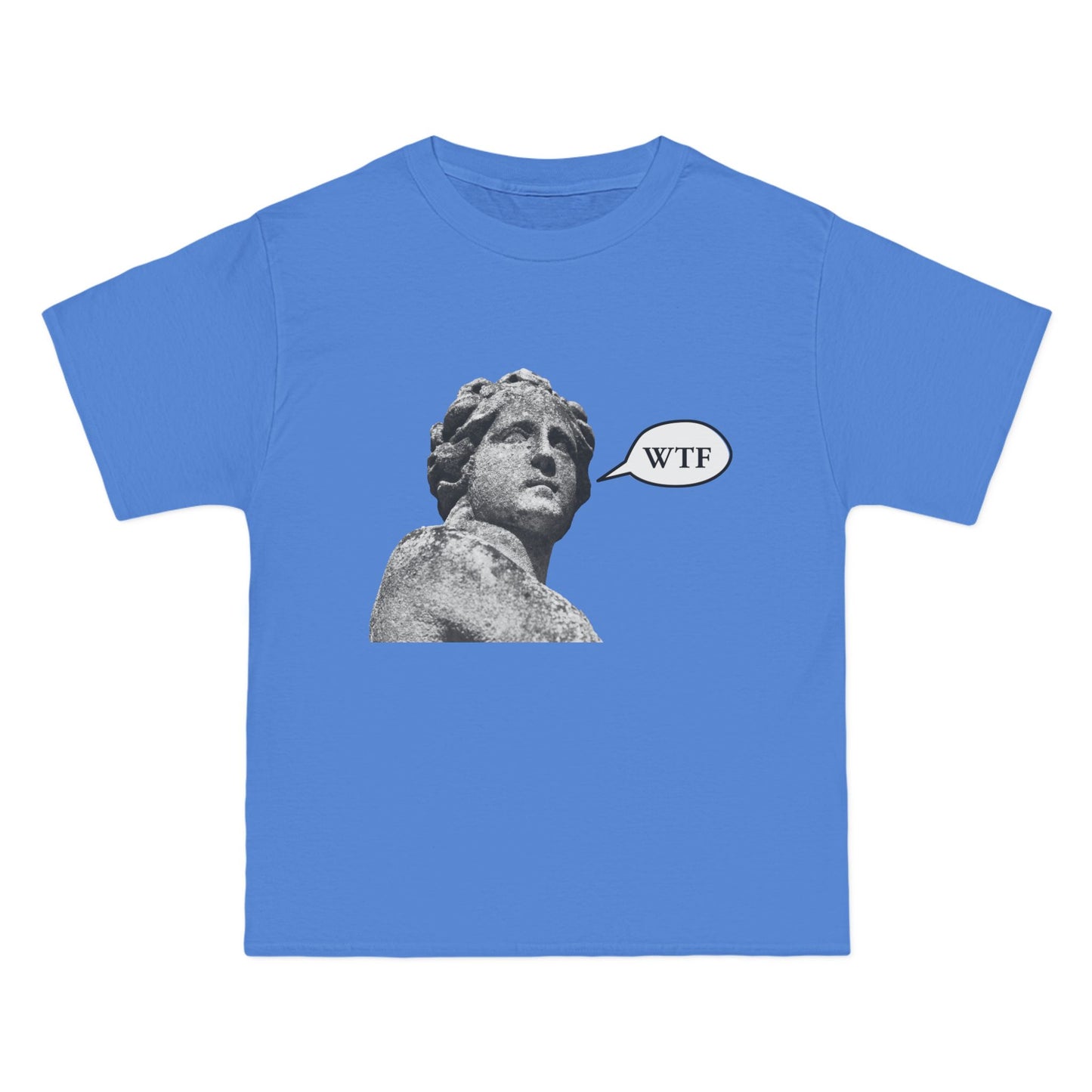 WTF statue Beefy-T®  Short-Sleeve T-Shirt