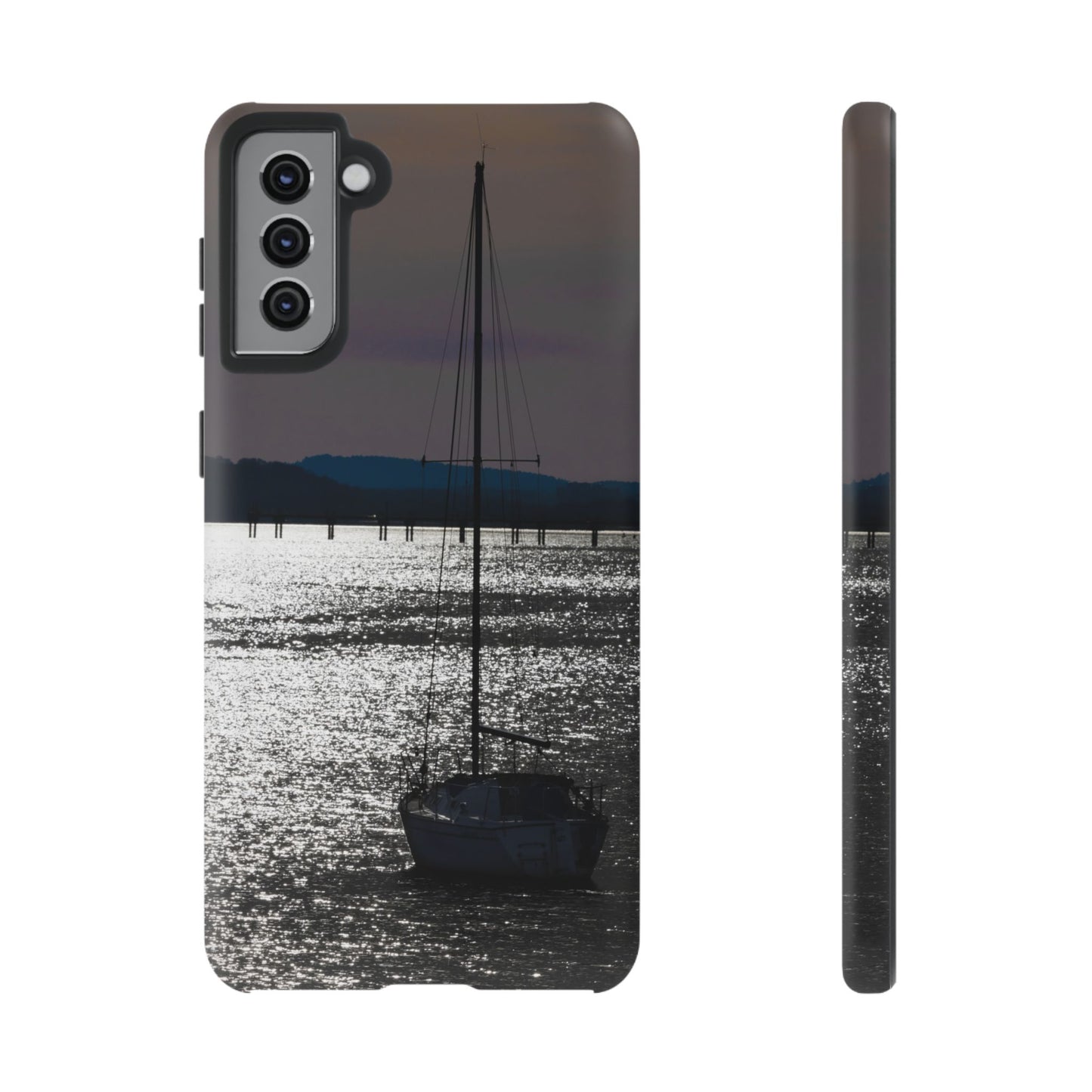 Sunset On Anchor Tough Case