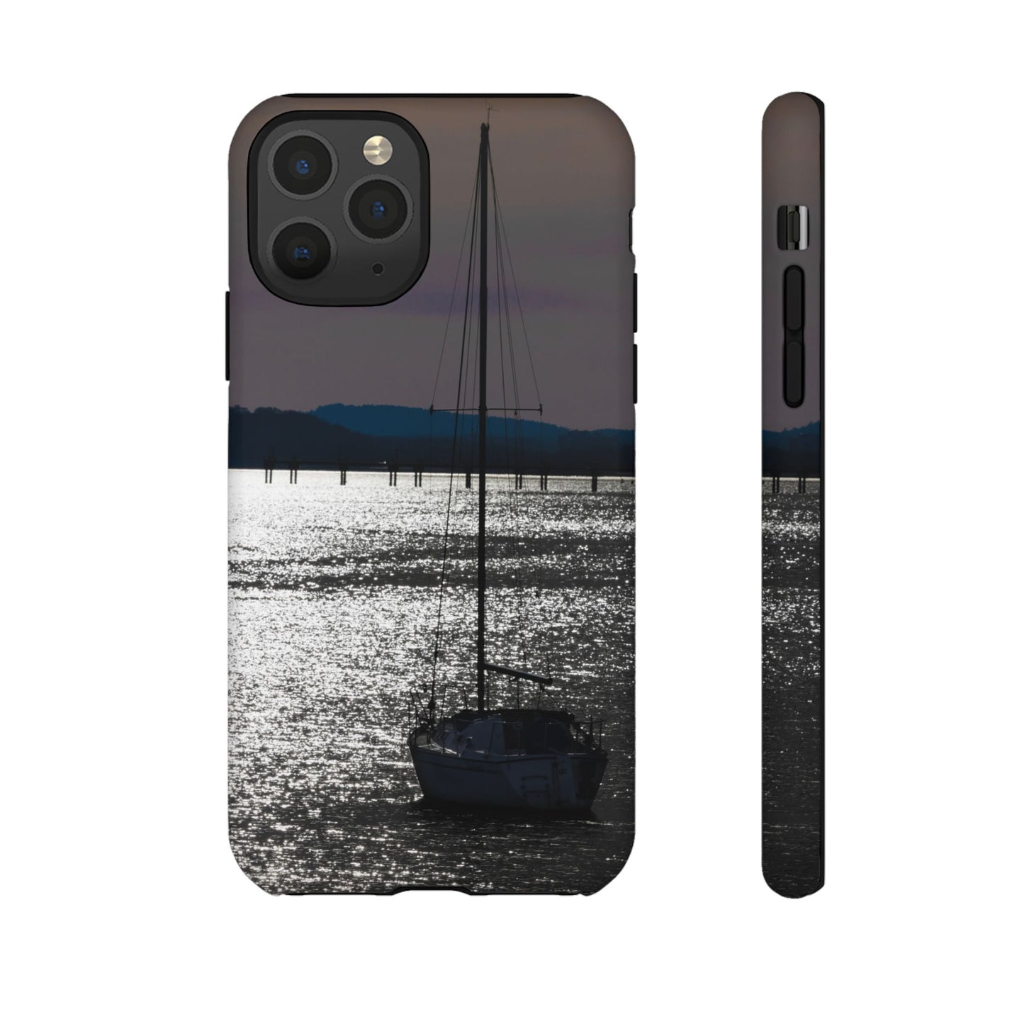 Sunset On Anchor Tough Case