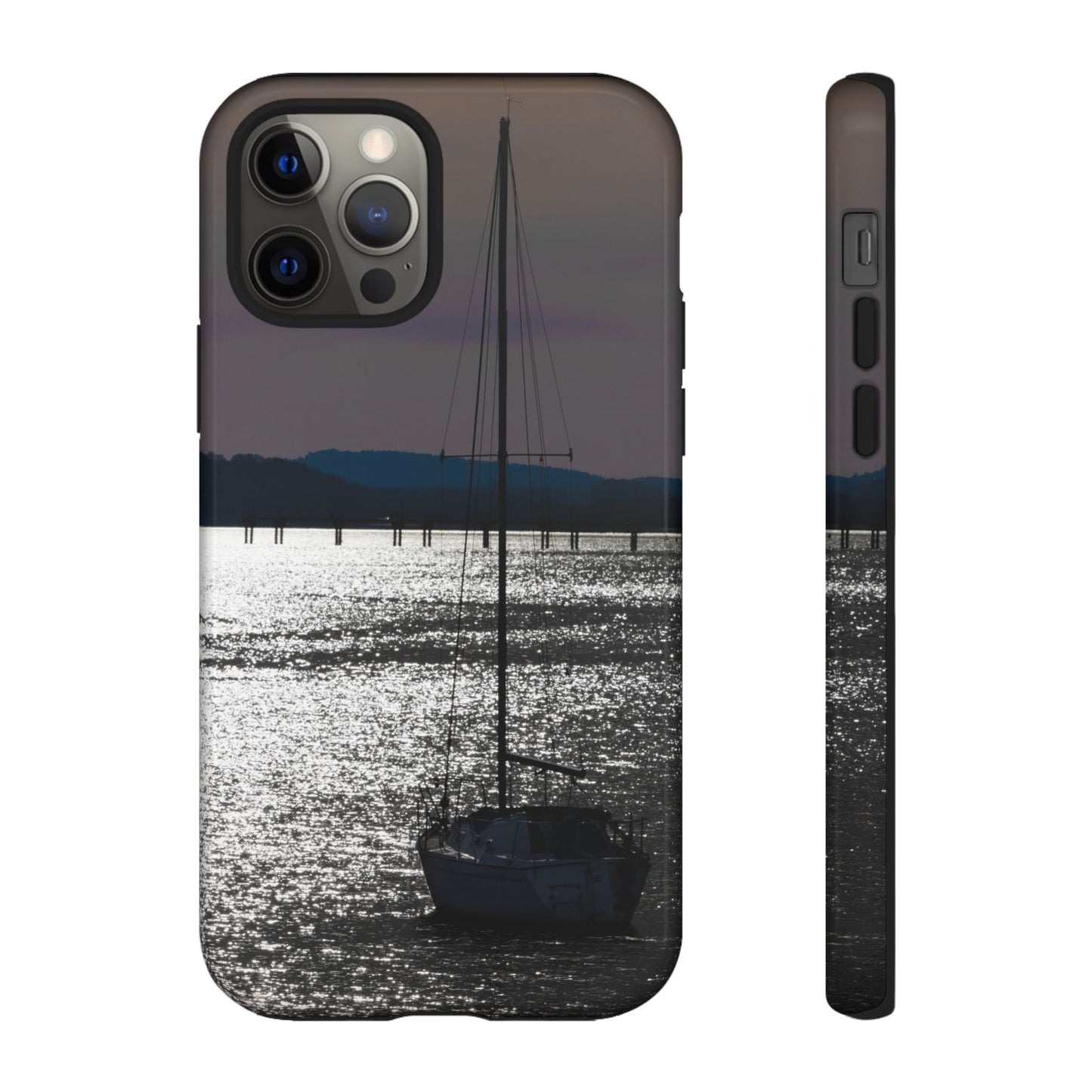 Sunset On Anchor Tough Case