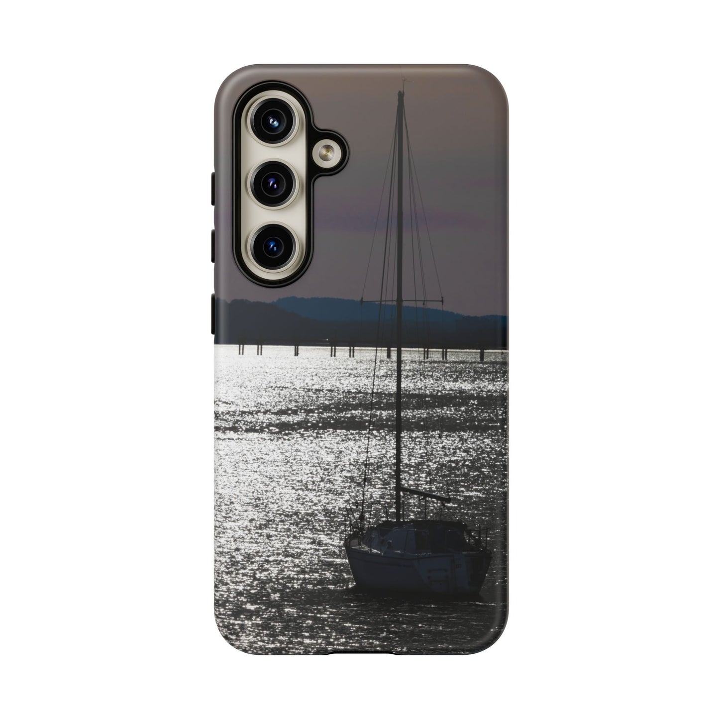 Sunset On Anchor Tough Case