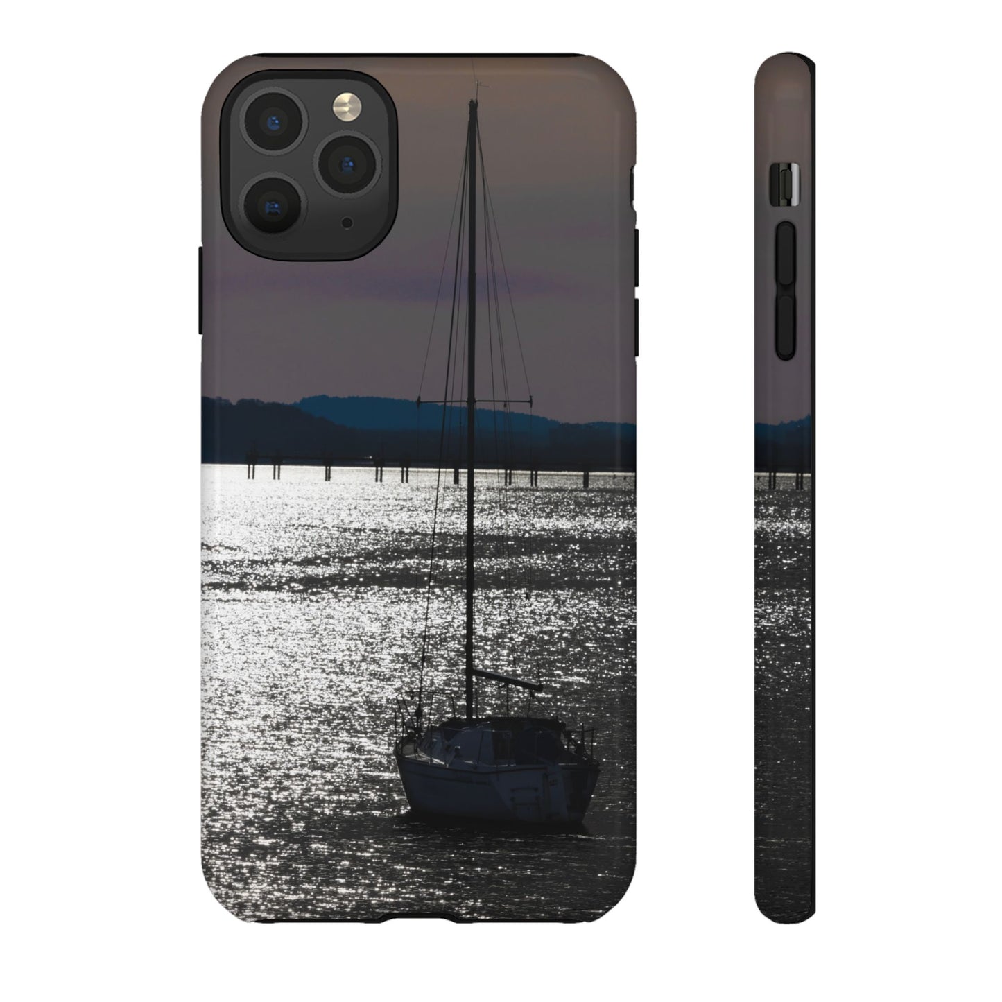 Sunset On Anchor Tough Case