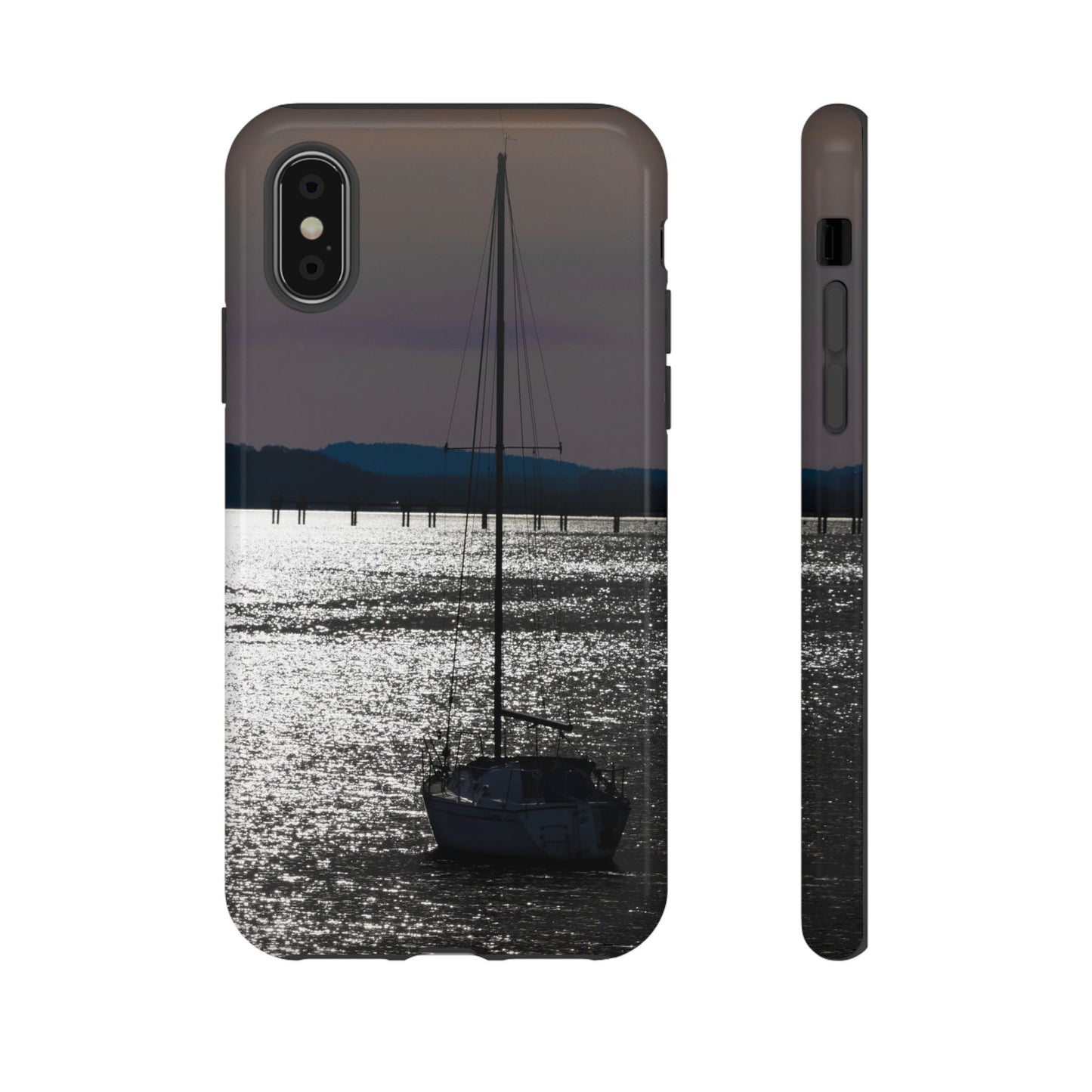 Sunset On Anchor Tough Case