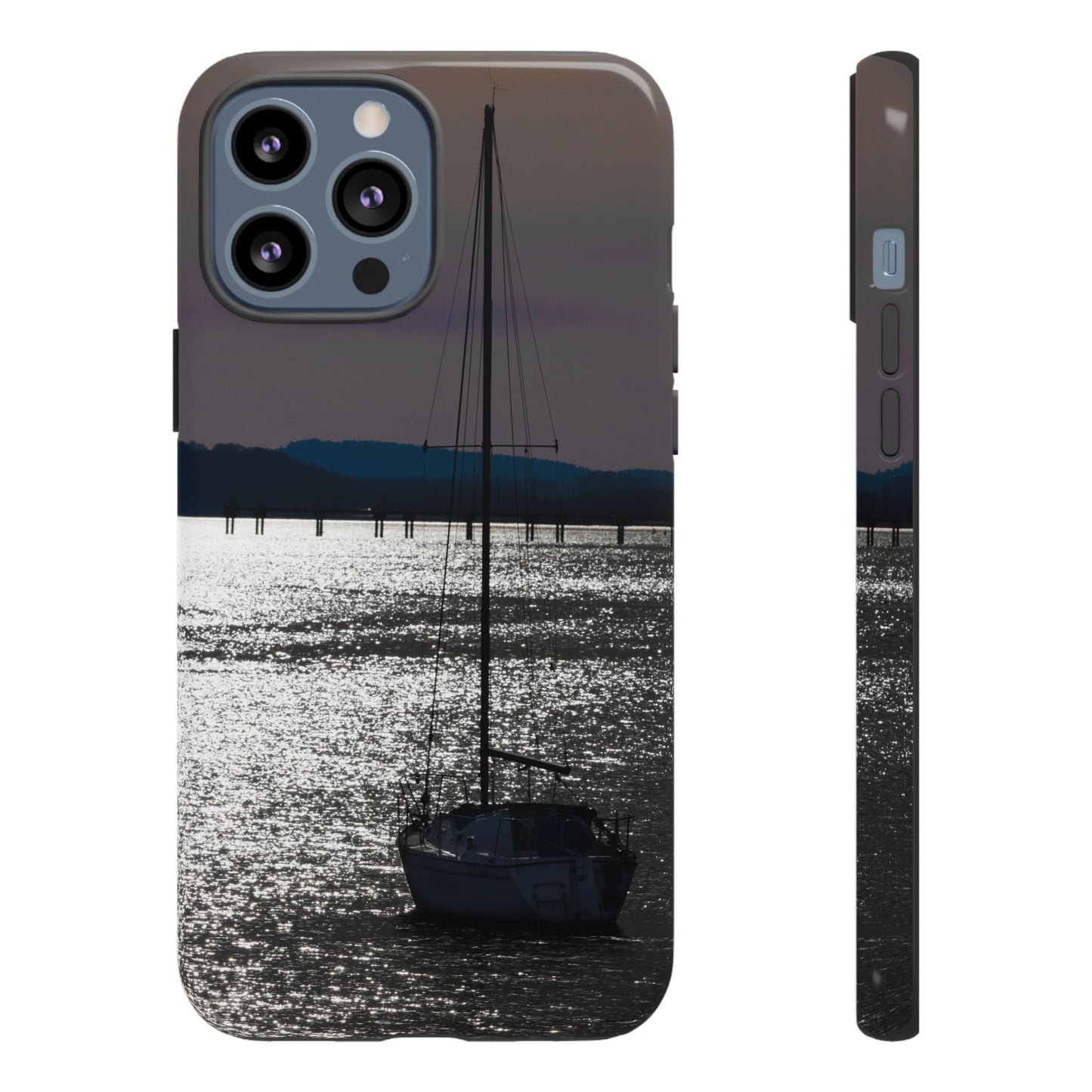 Sunset On Anchor Tough Case