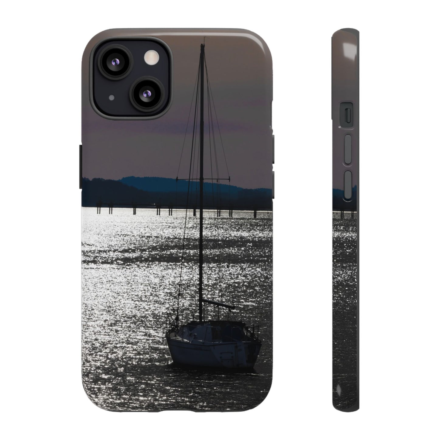 Sunset On Anchor Tough Case