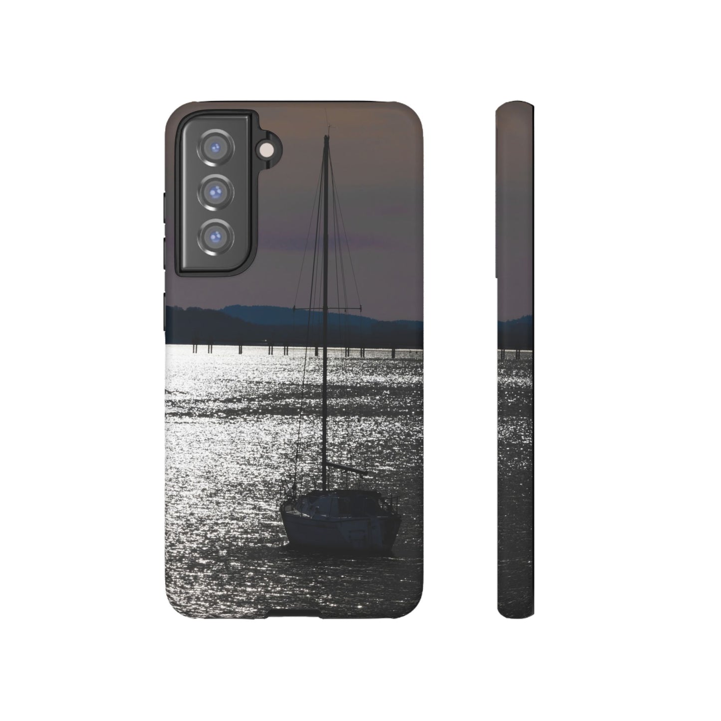 Sunset On Anchor Tough Case