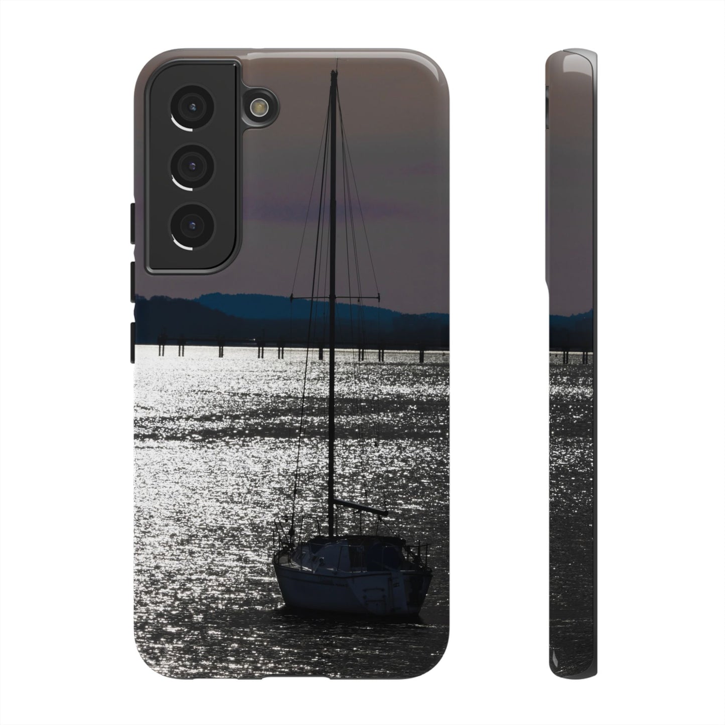 Sunset On Anchor Tough Case