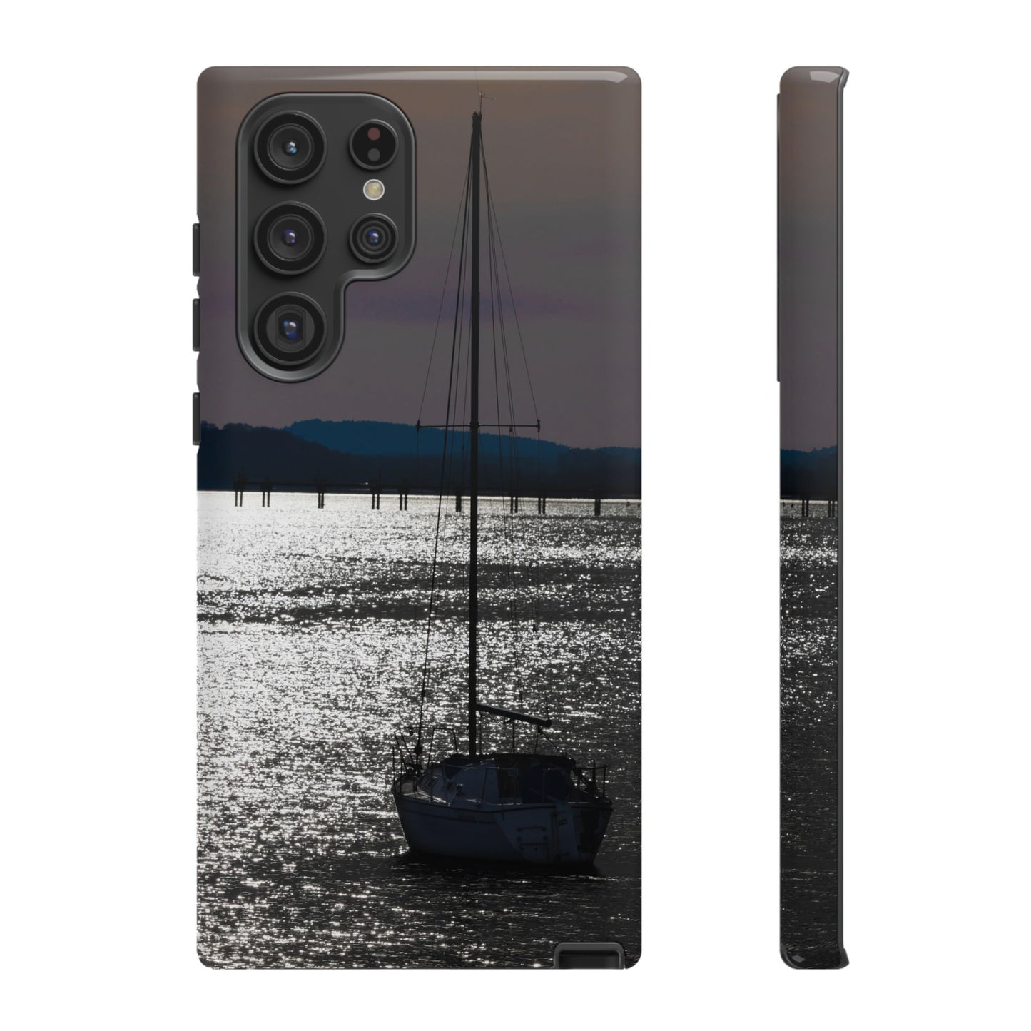 Sunset On Anchor Tough Case