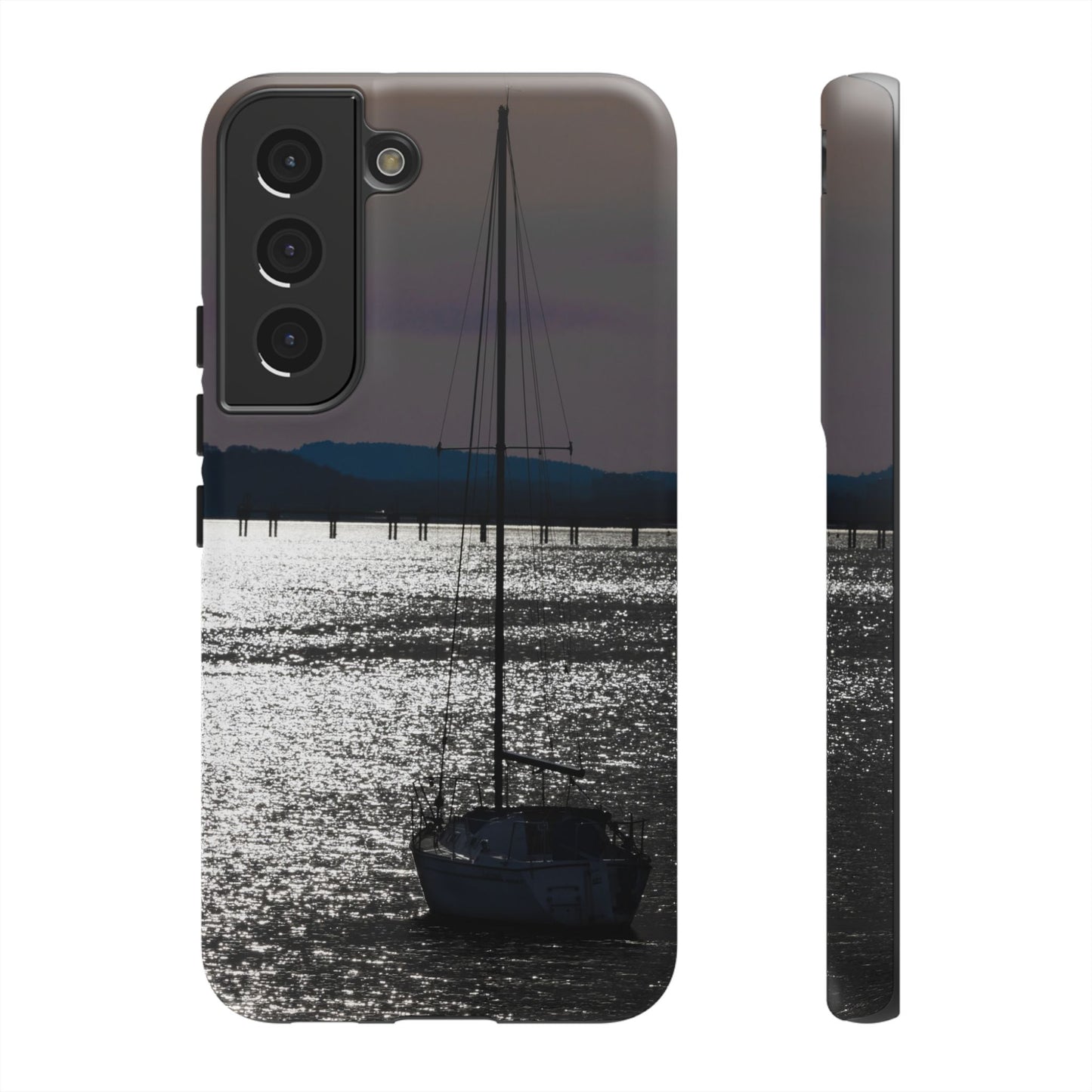 Sunset On Anchor Tough Case