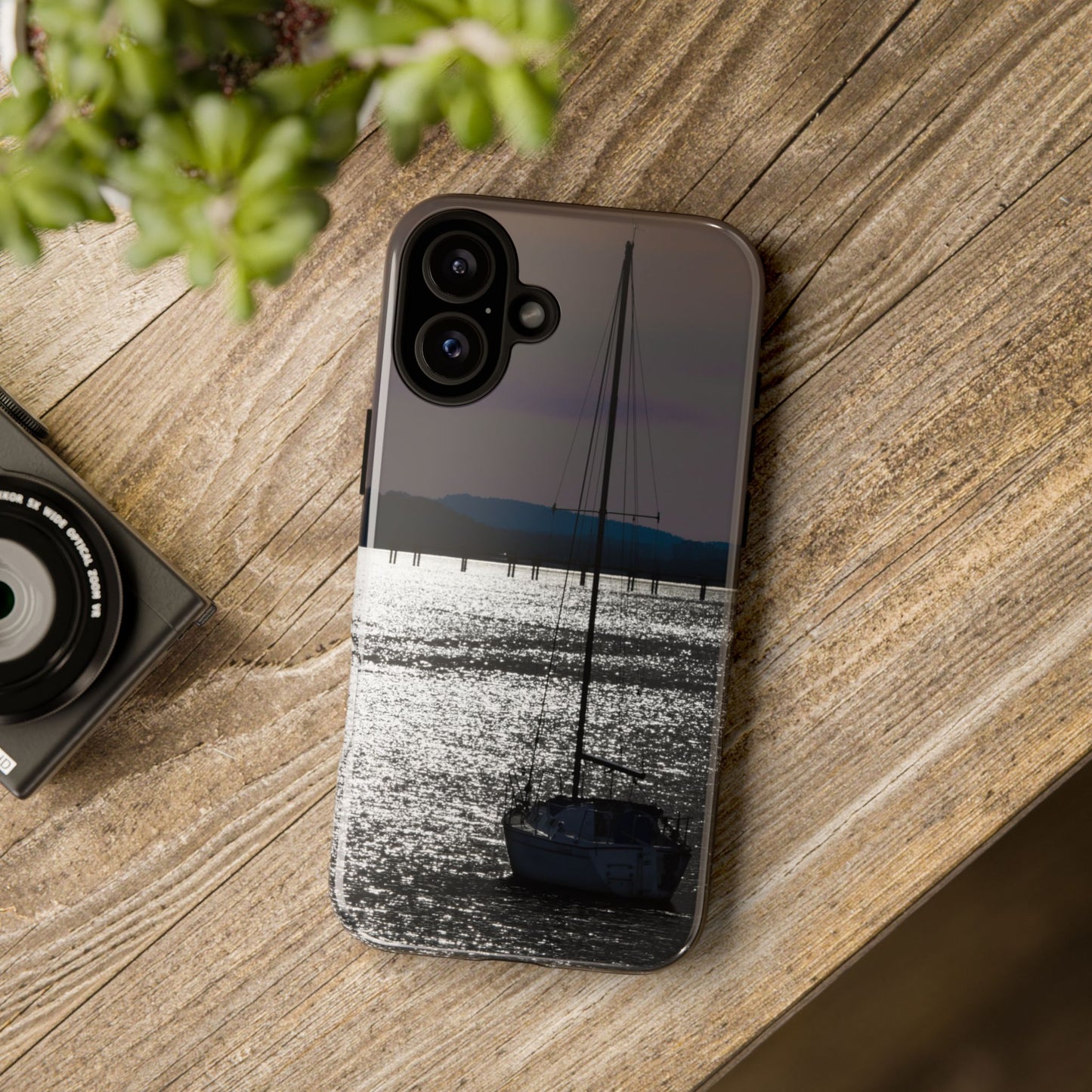 Sunset On Anchor Tough Case