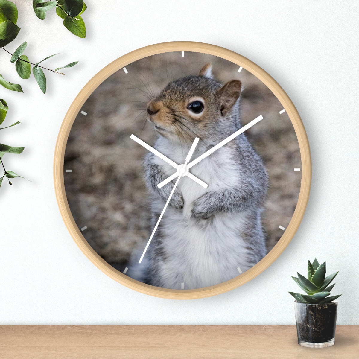 Squirrel Wall clock
