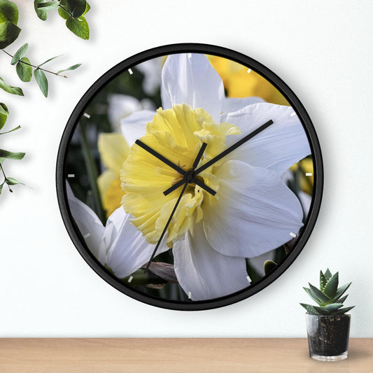 Daffodil Wall clock