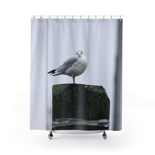 Gull Post Shower Curtain