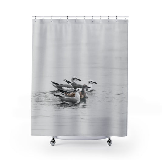 A Flock of Seagulls Shower Curtain
