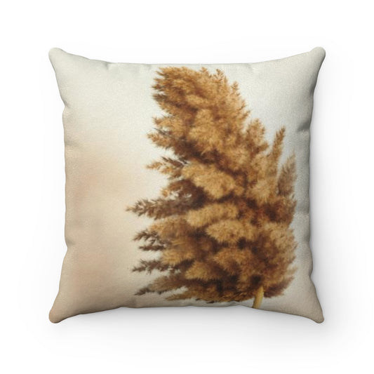 Not a Tree Huggable Faux Suede Pillow