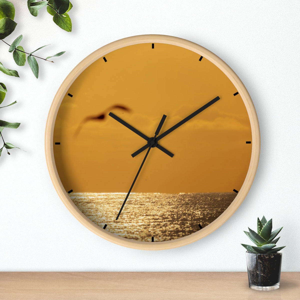 Florida Sunrise Wall clock