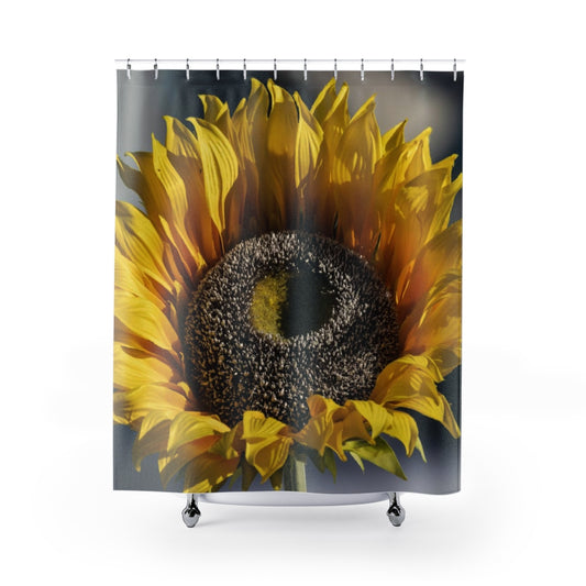 Sunny Sunflower Shower Curtain