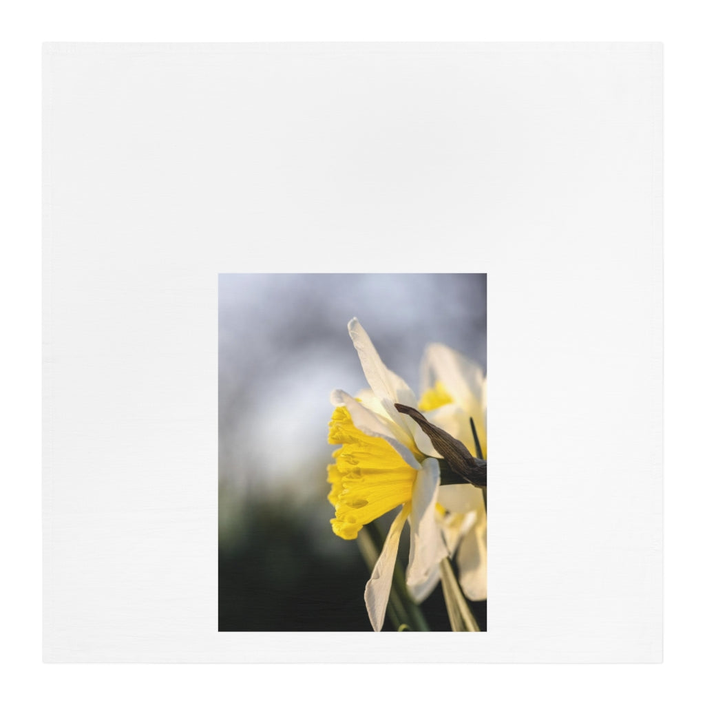 Daffodil Profile Tea Towel