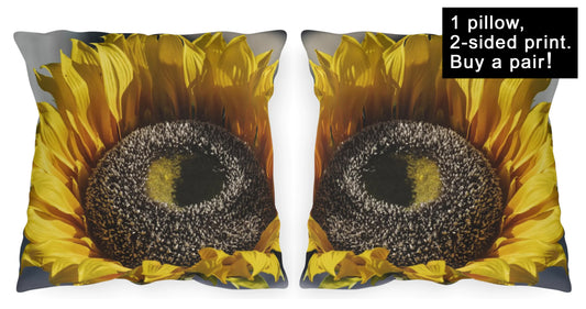 Sunflower Outdoor Pillows