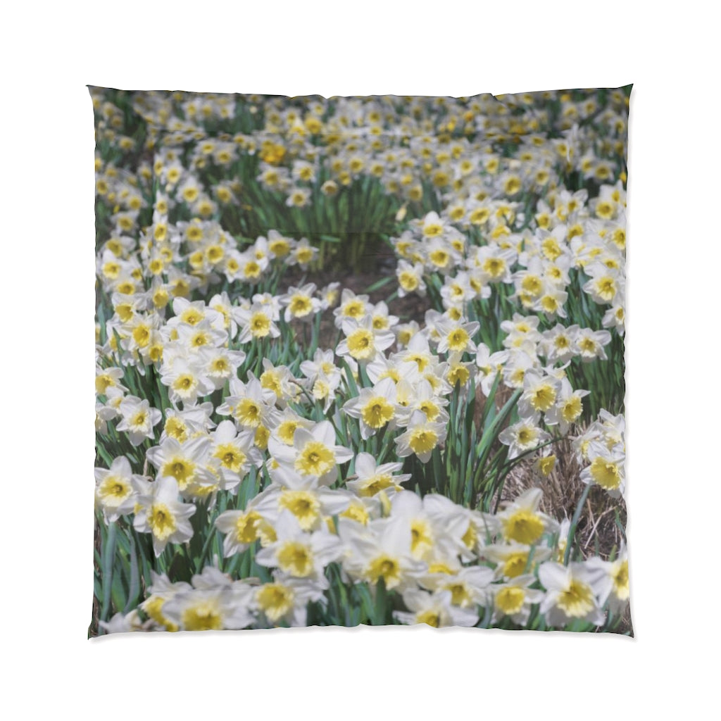 Spring Daffodil Comforter