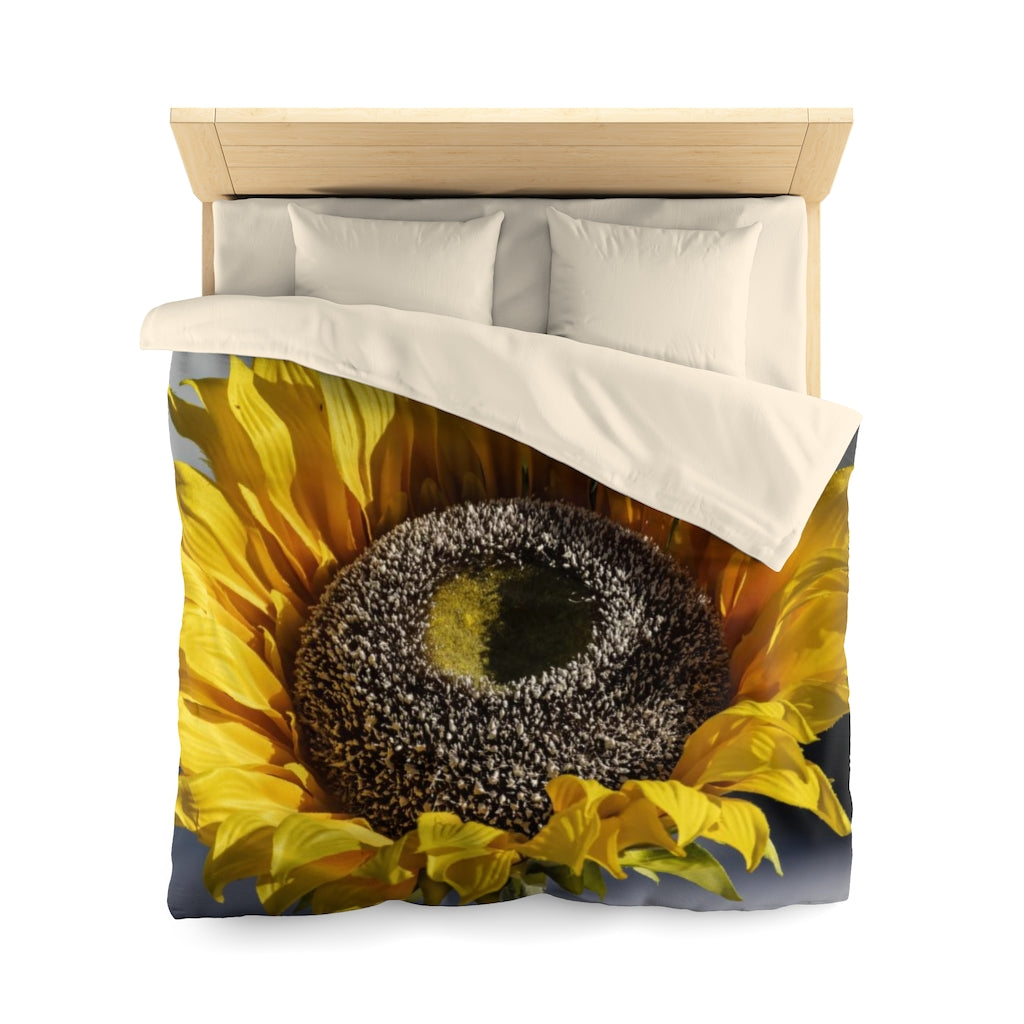 Sunny Sunflower Duvet Cover
